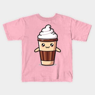 Coffee with cream Kids T-Shirt